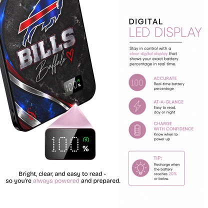 Bills Marble MagSafe Power Bank