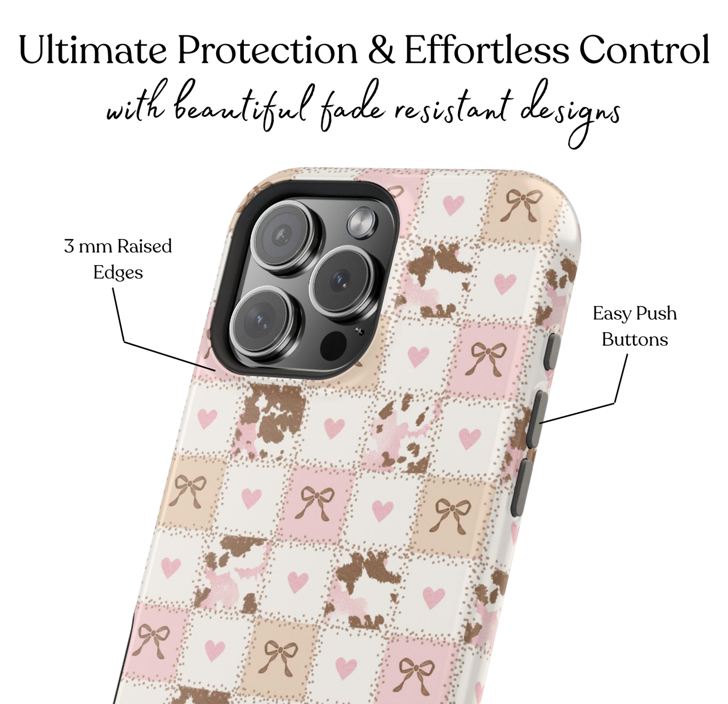 Hearts & Hide Phone Case