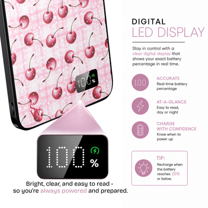 Cherry Picnic Power Bank