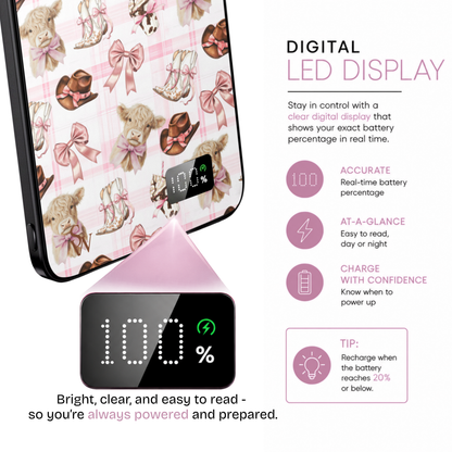 Coquette Cowgirl Power Bank