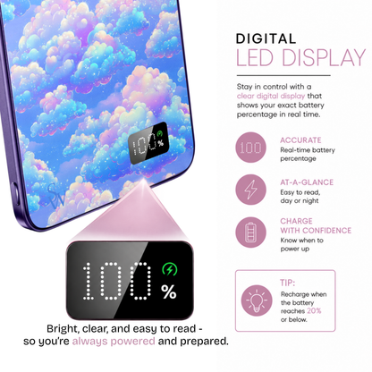 Cotton Cosmos Power Bank