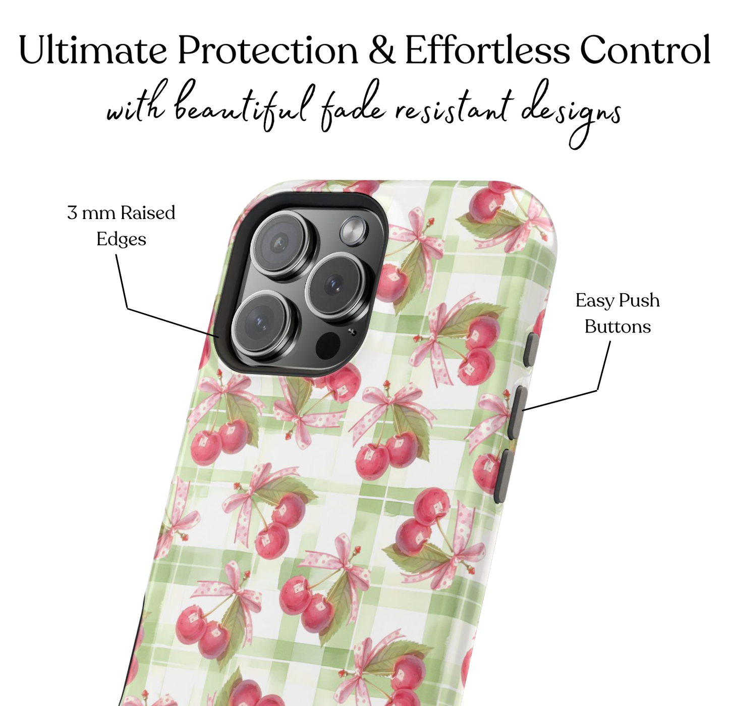 Coquette Cherries MagSafe Case