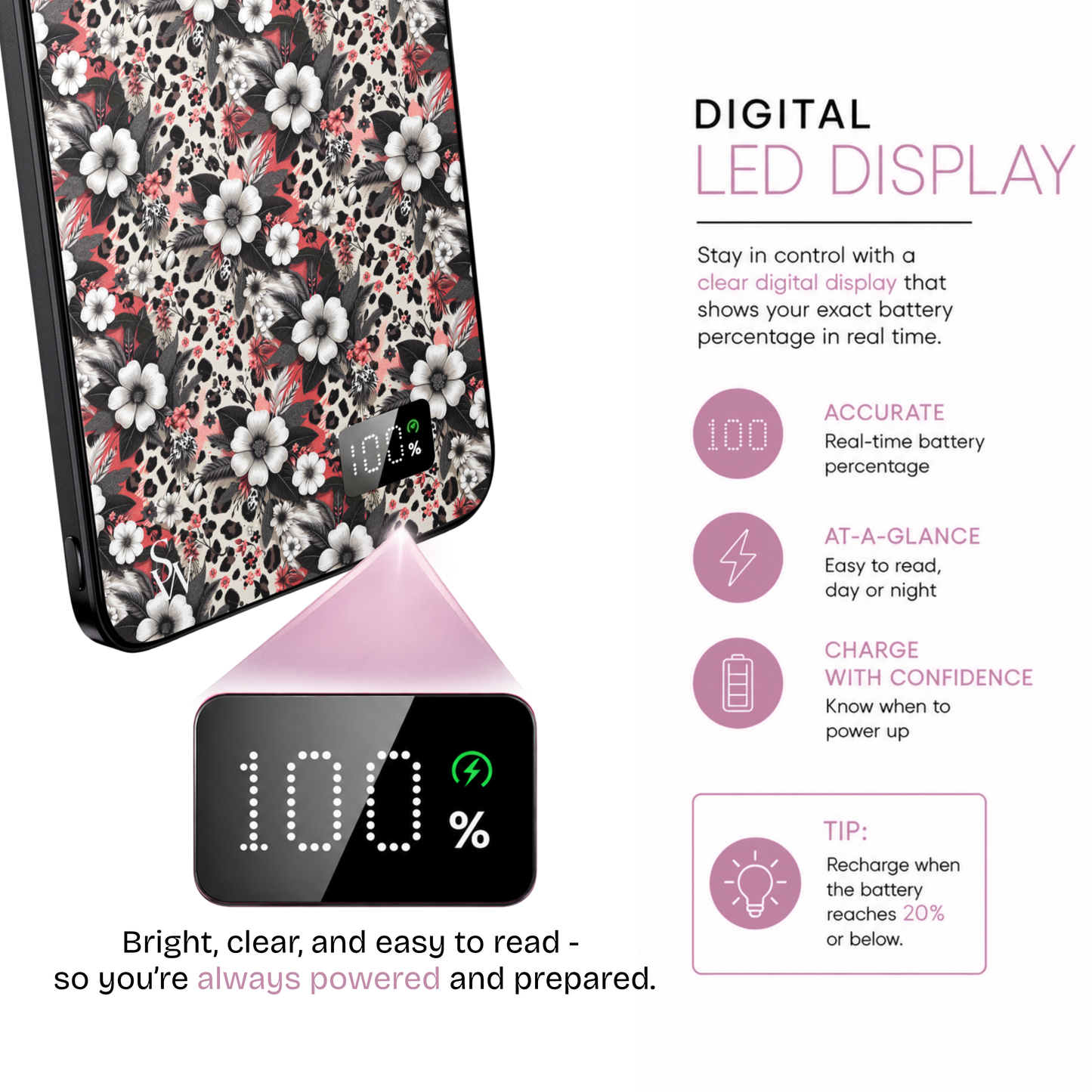 Savage Blooms Power Bank