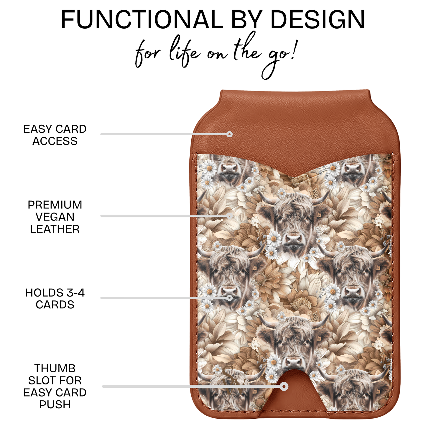 Meadow Moo Phone Wallet