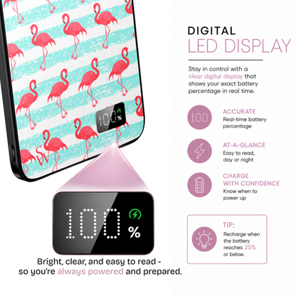 Flamingo Craze Power Bank