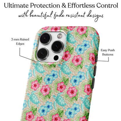 Turtle Tropics MagSafe Phone Case