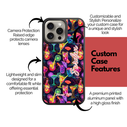 Sunset Sips Custom Case