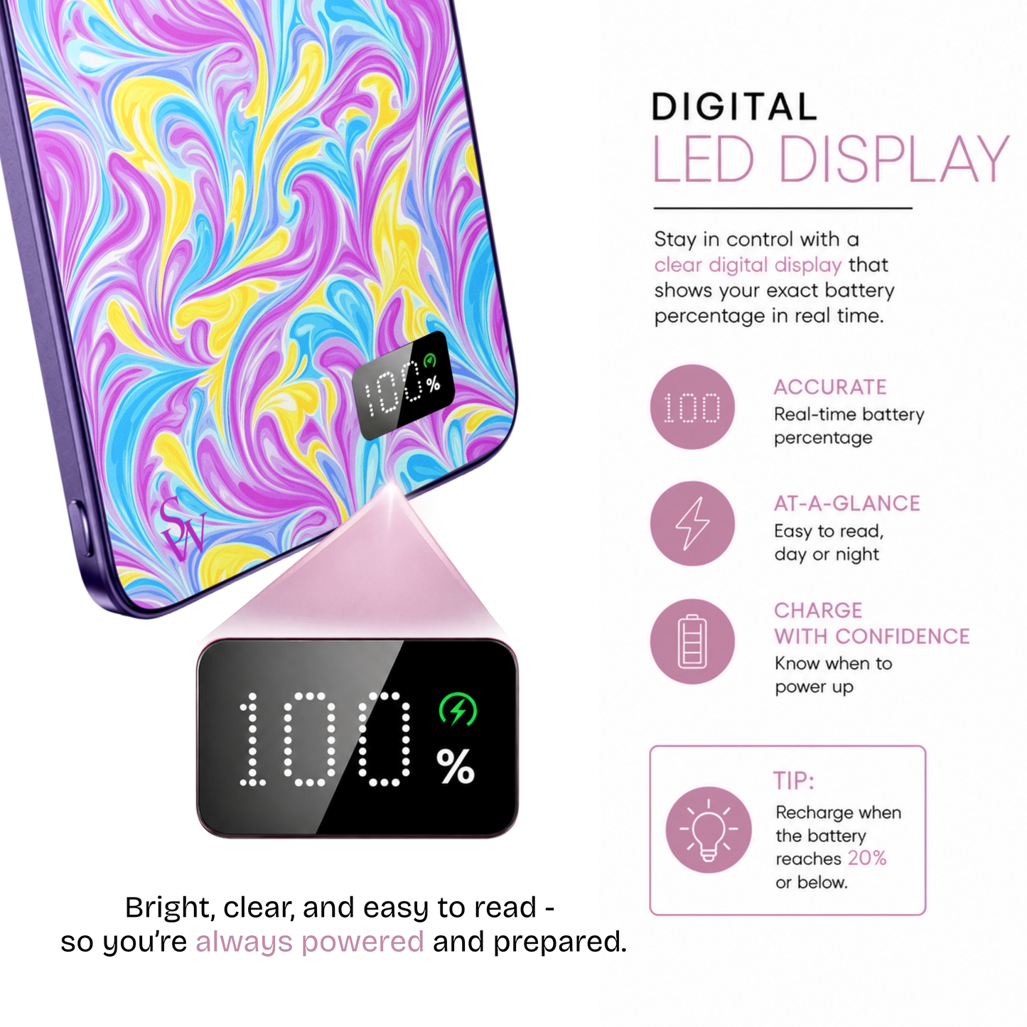 Lemonberry Swirl Power Bank