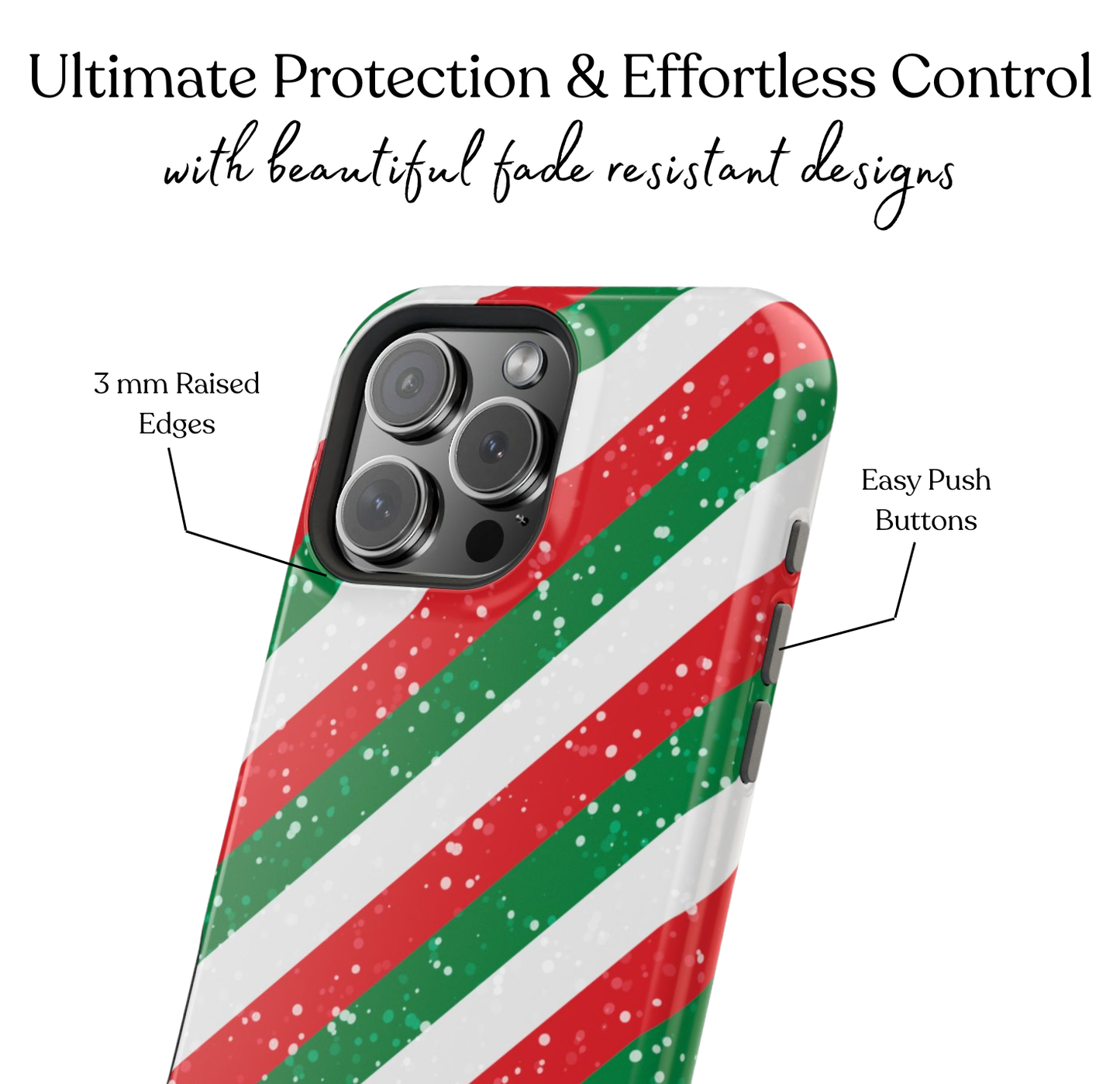 Santa's Stripes MagSafe Case