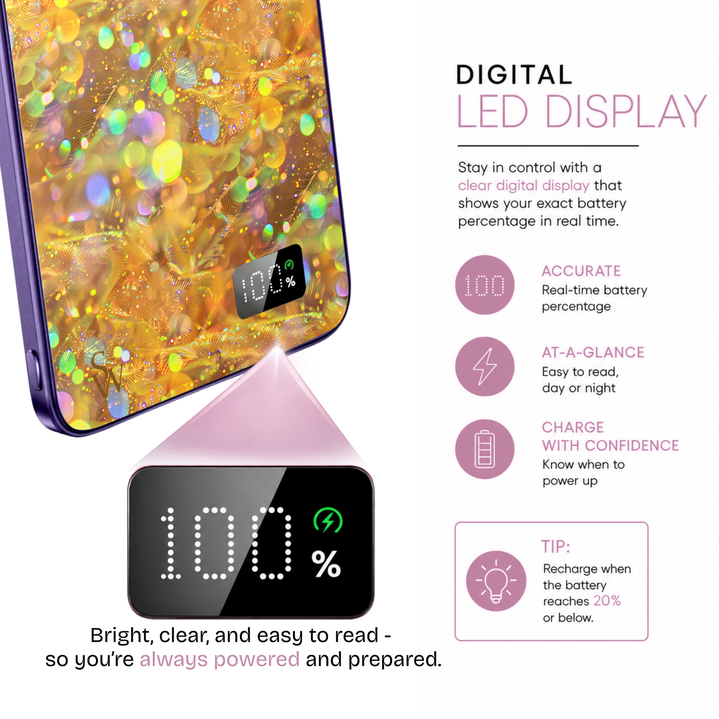 Golden Aura Power Bank