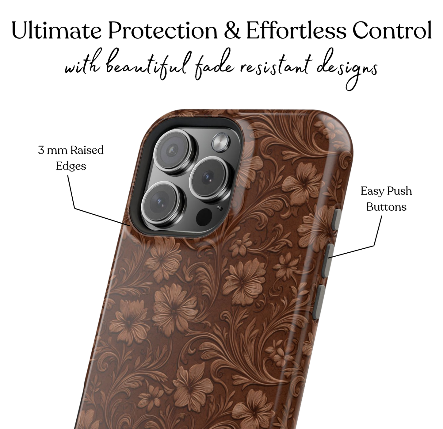 Tooled & Timeless Phone Case