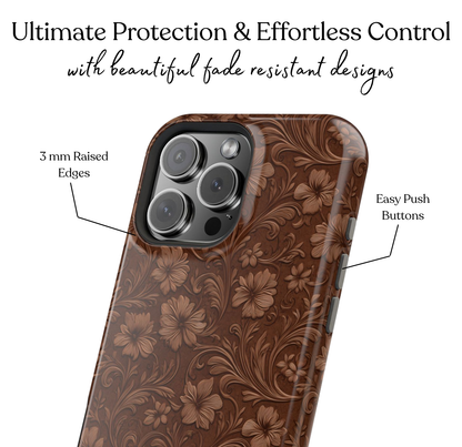 Tooled & Timeless Phone Case