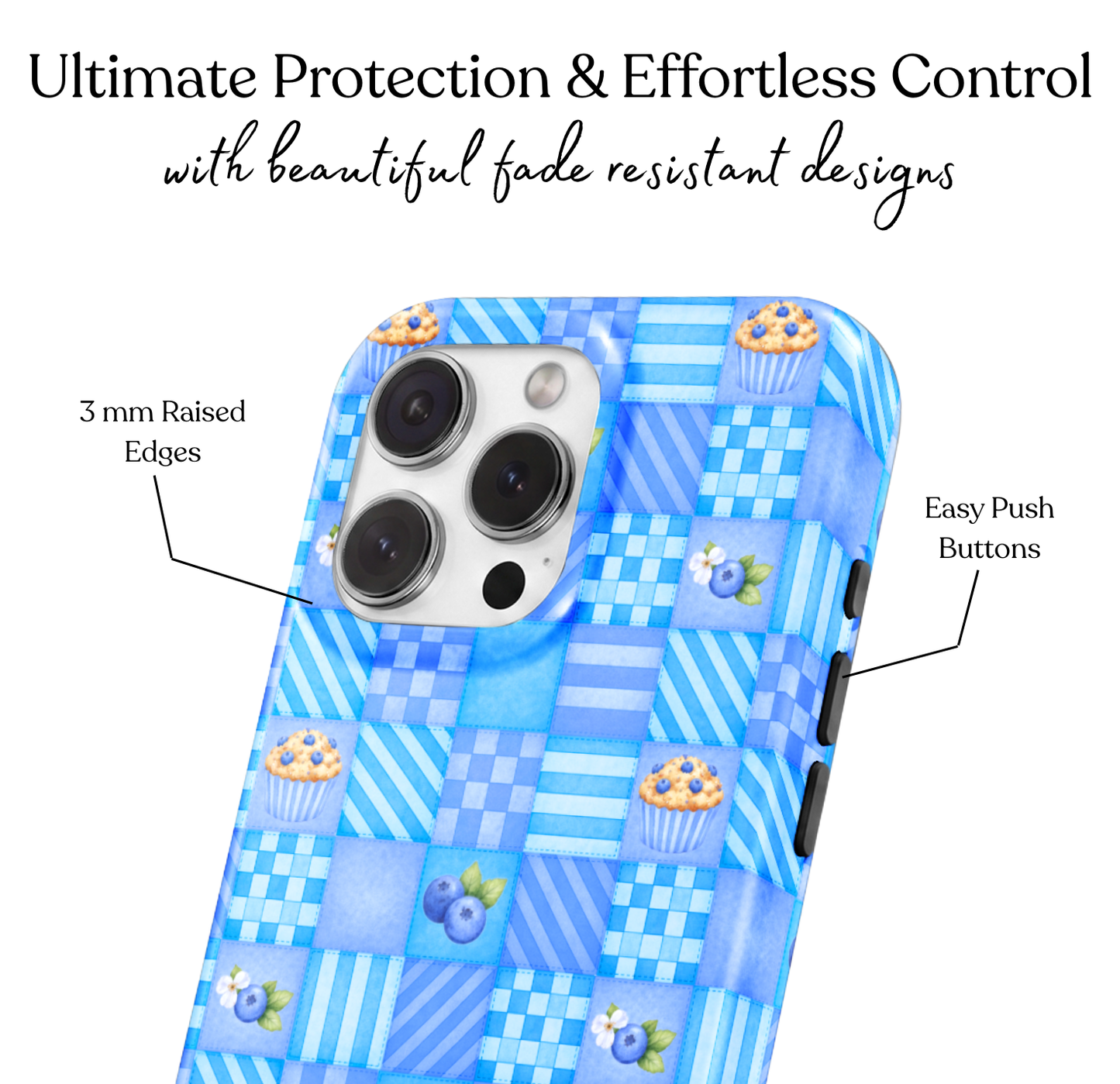 Blueberry Basket Phone Case