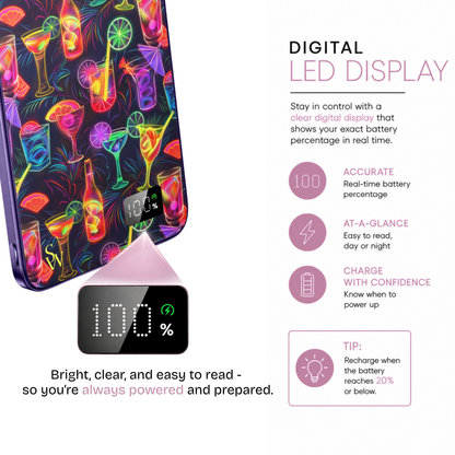 Sunset Sips Power Bank