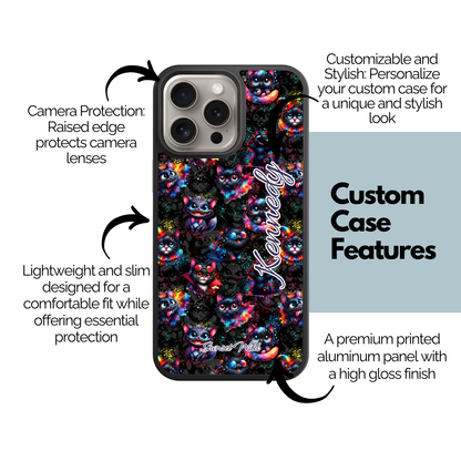 Cosmic Whiskers Custom Case