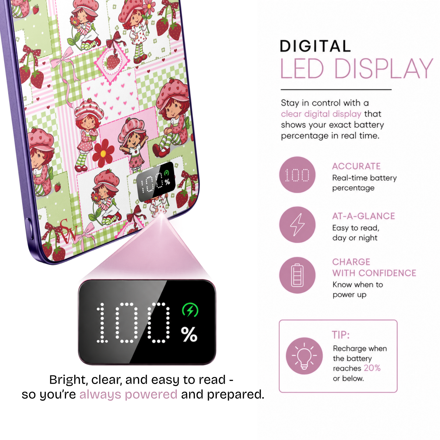 Strawberry Lane Power Bank