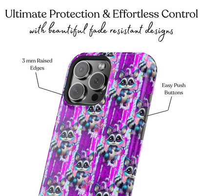 Raccoon Razzle MagSafe Case