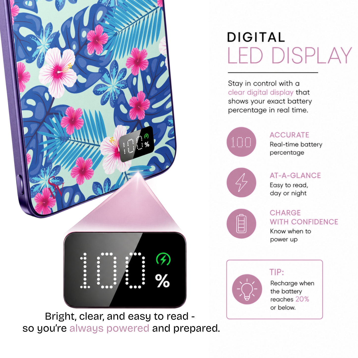 Island Bloom Power Bank