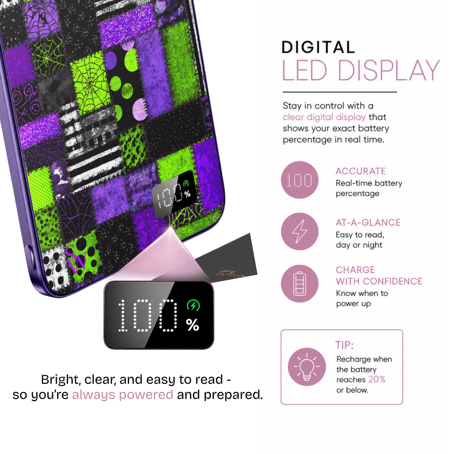 Spooky Stitches MagSafe Power Bank