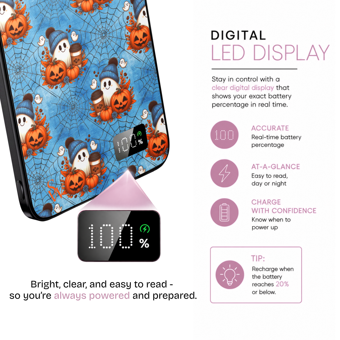 Pumpkin Brew & Boo MagSafe Power Bank