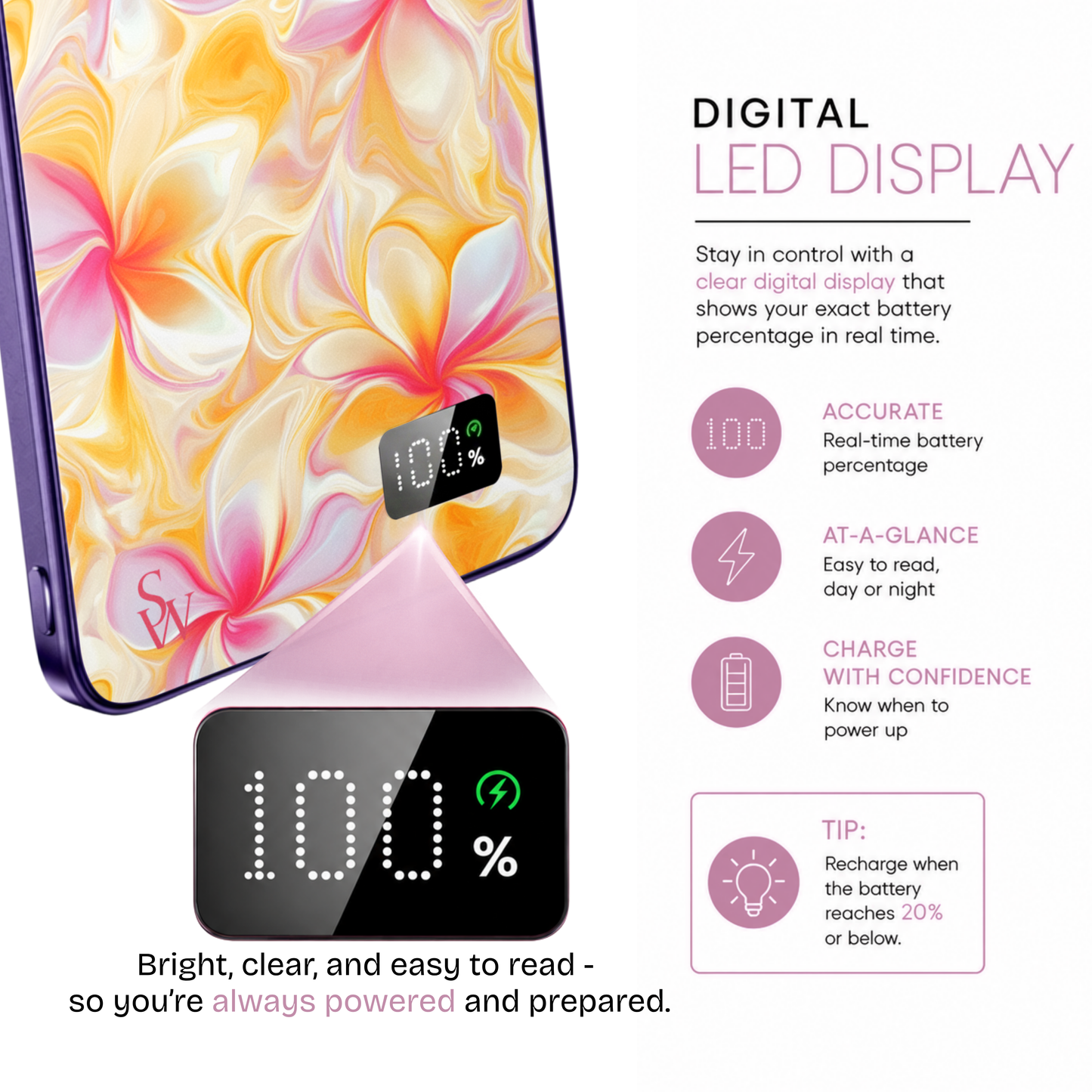 Blush & Bloom Power Bank