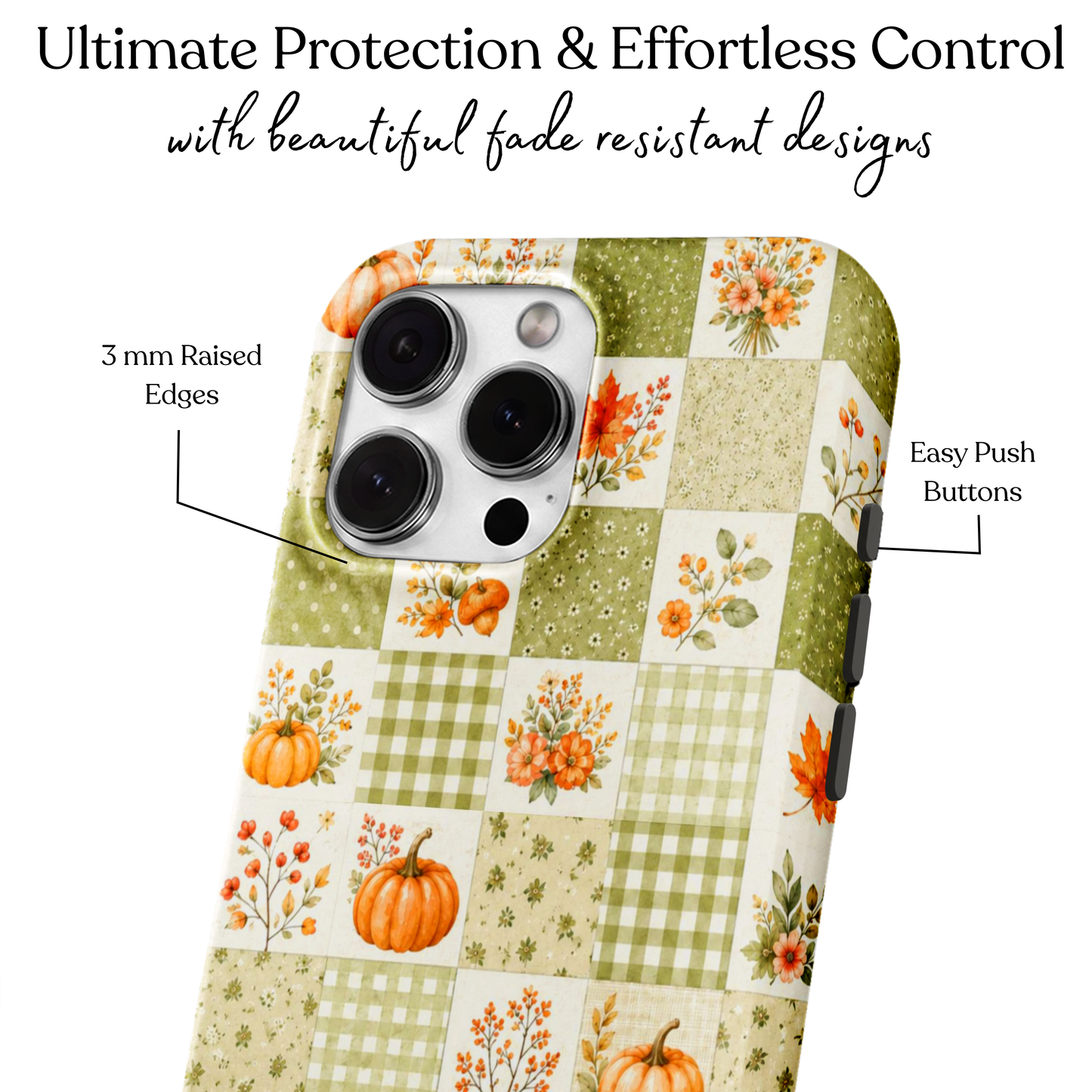 Pumpkin Patchwork MagSafe Phone Case