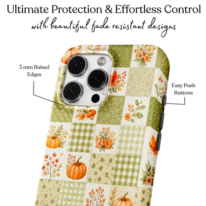 Pumpkin Patchwork MagSafe Phone Case