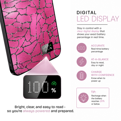 Flirty Fuchsia Power Bank