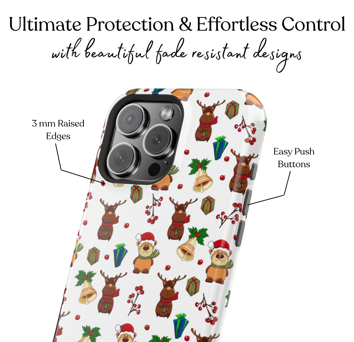 Furry & Festive MagSafe Case