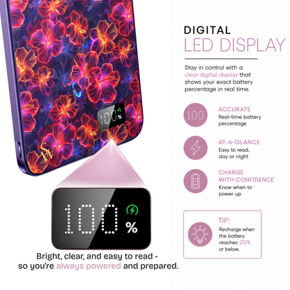 Hot Hibiscus Power Bank