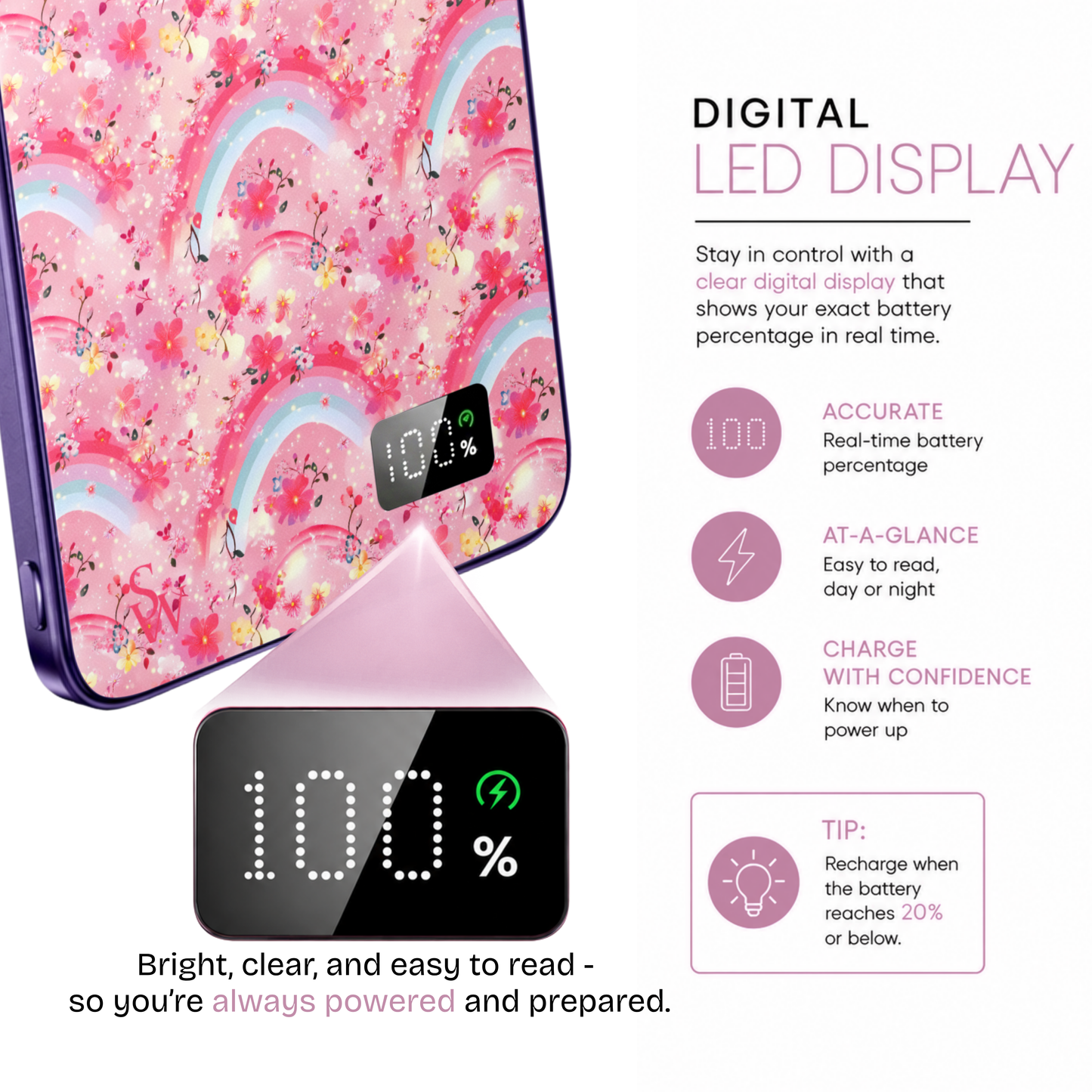 Blossom Skies Power Bank