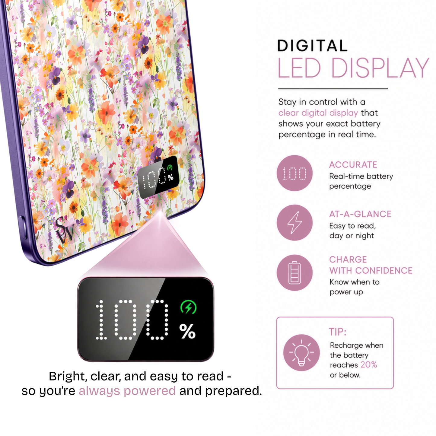 Morning Meadow Power Bank