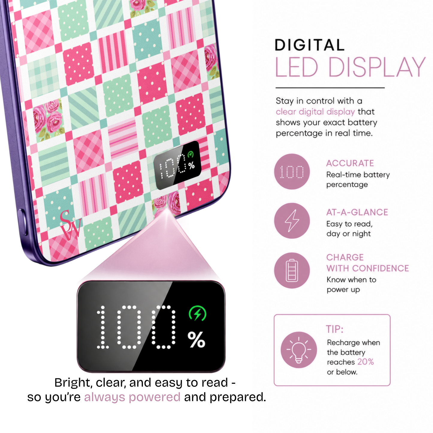 Country Quilt Power Bank