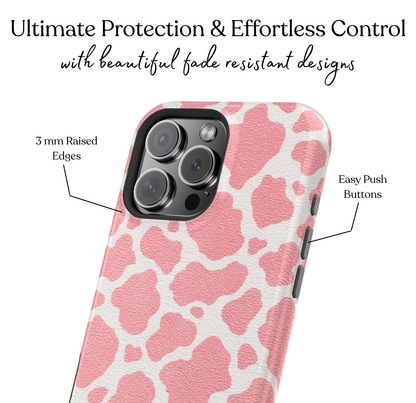 Cowhide Chic Phone Case