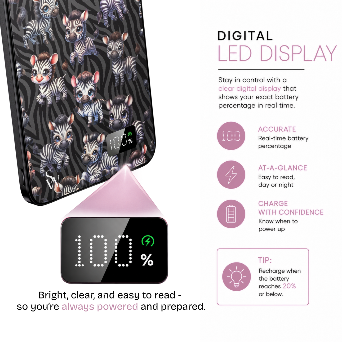 Stripe Hype Power Bank