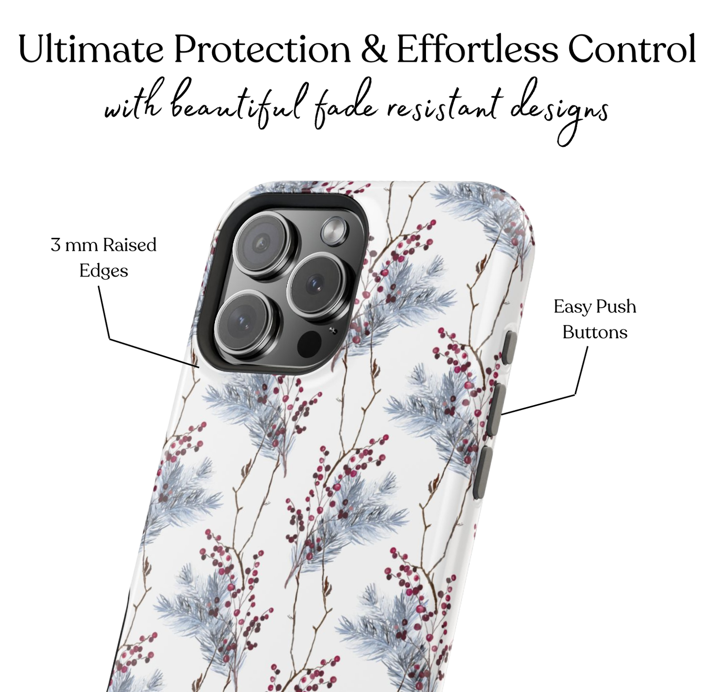 Winterberry Frost MagSafe Case