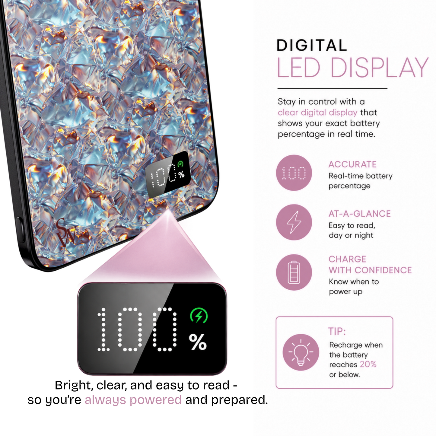 Frozen Flame Power Bank