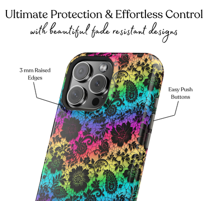 Neon Lace Phone Case