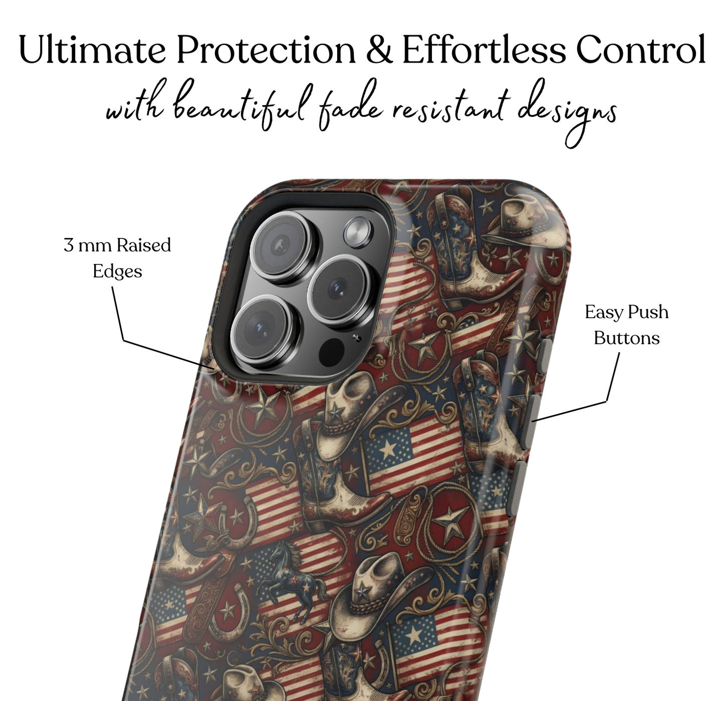 Stars & Spurs Phone Case