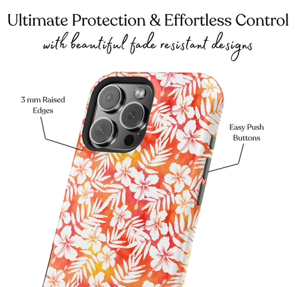 Hibiscus Heatwave Phone Case