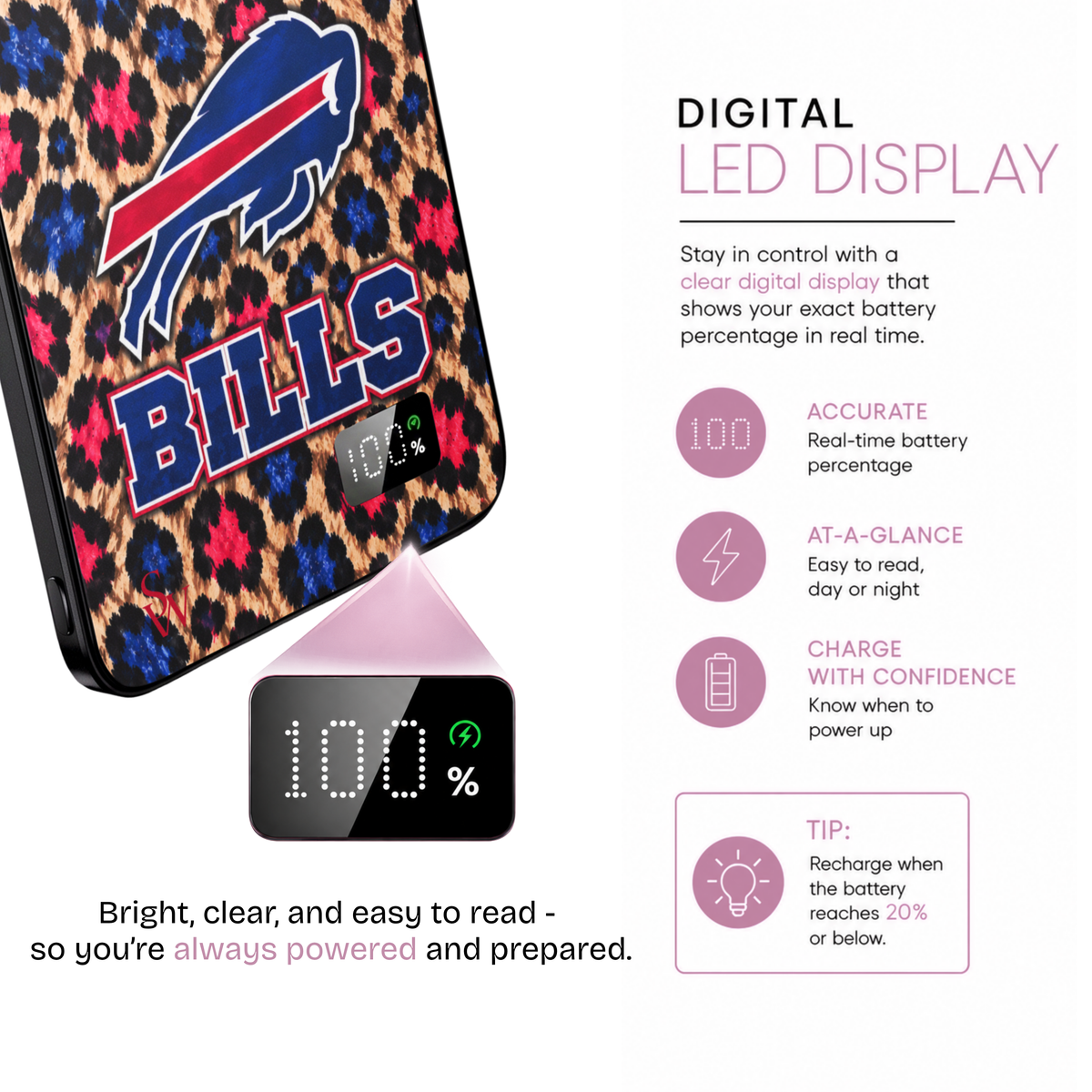 Bills Cheetah MagSafe Power Bank