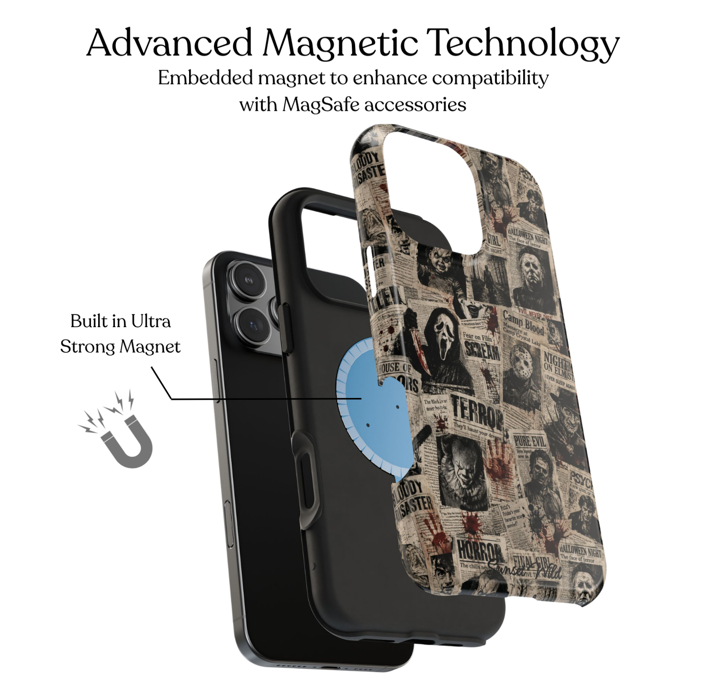 Nightmare News MagSafe Phone Case