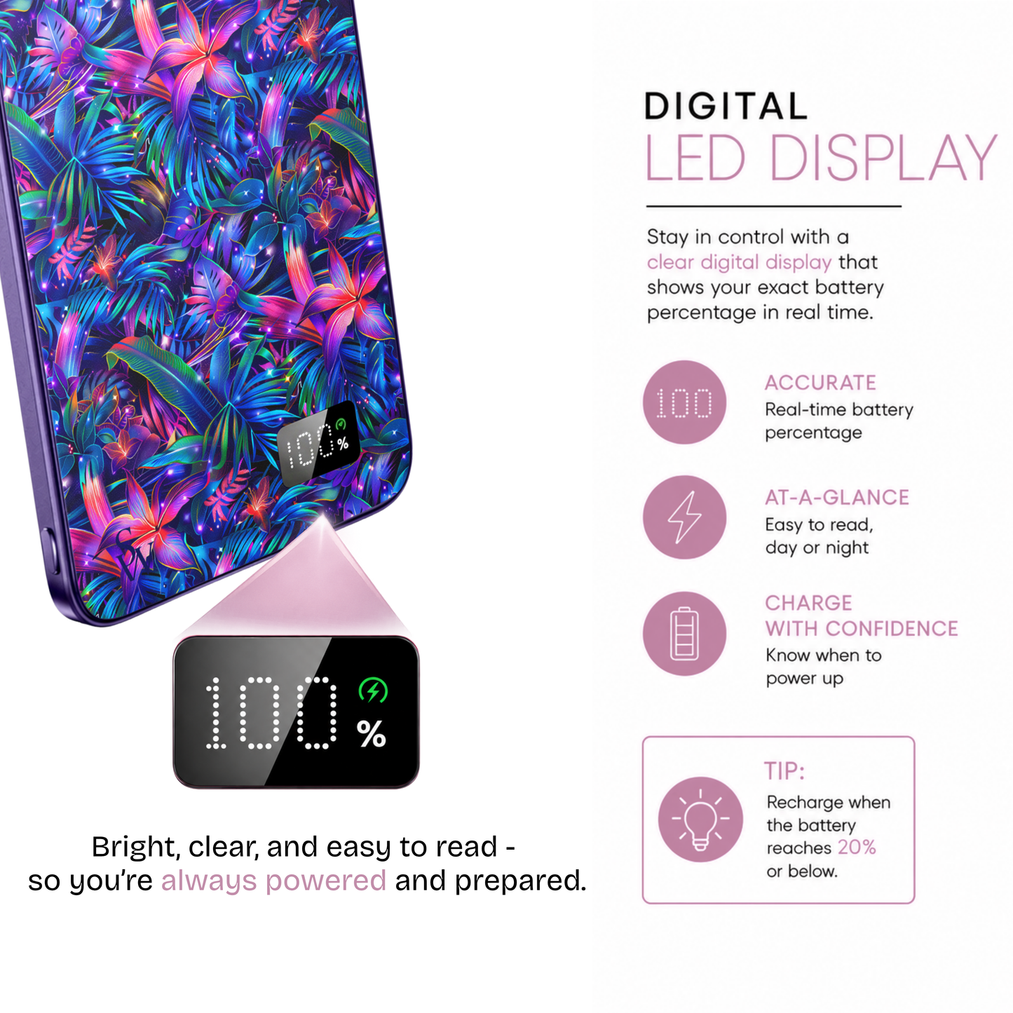 Vivid Oasis Power Bank