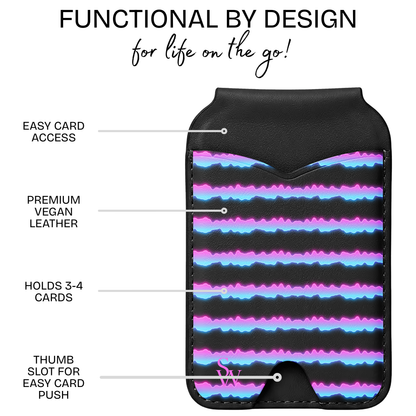 Black Fusion Phone Wallet