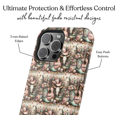 Cowgirl Christmas MagSafe Case