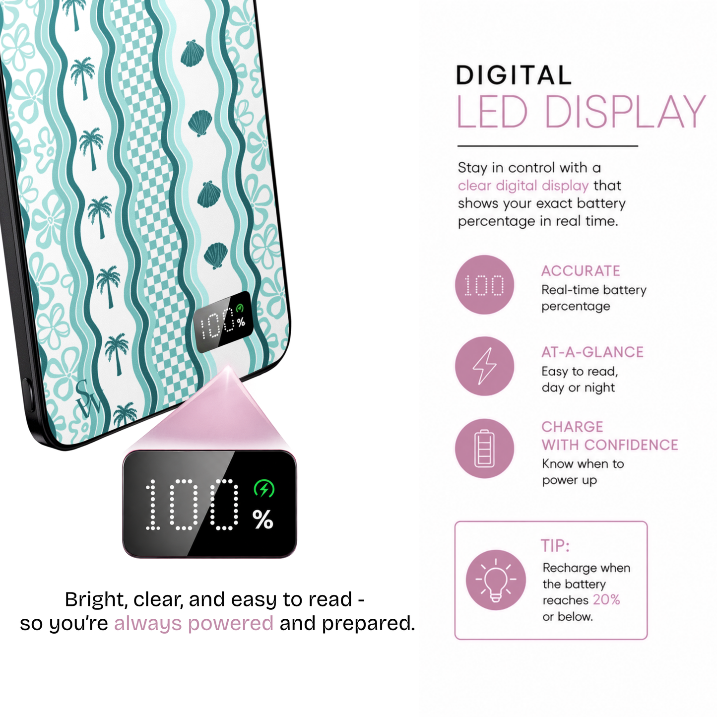 Teal Tides Power Bank