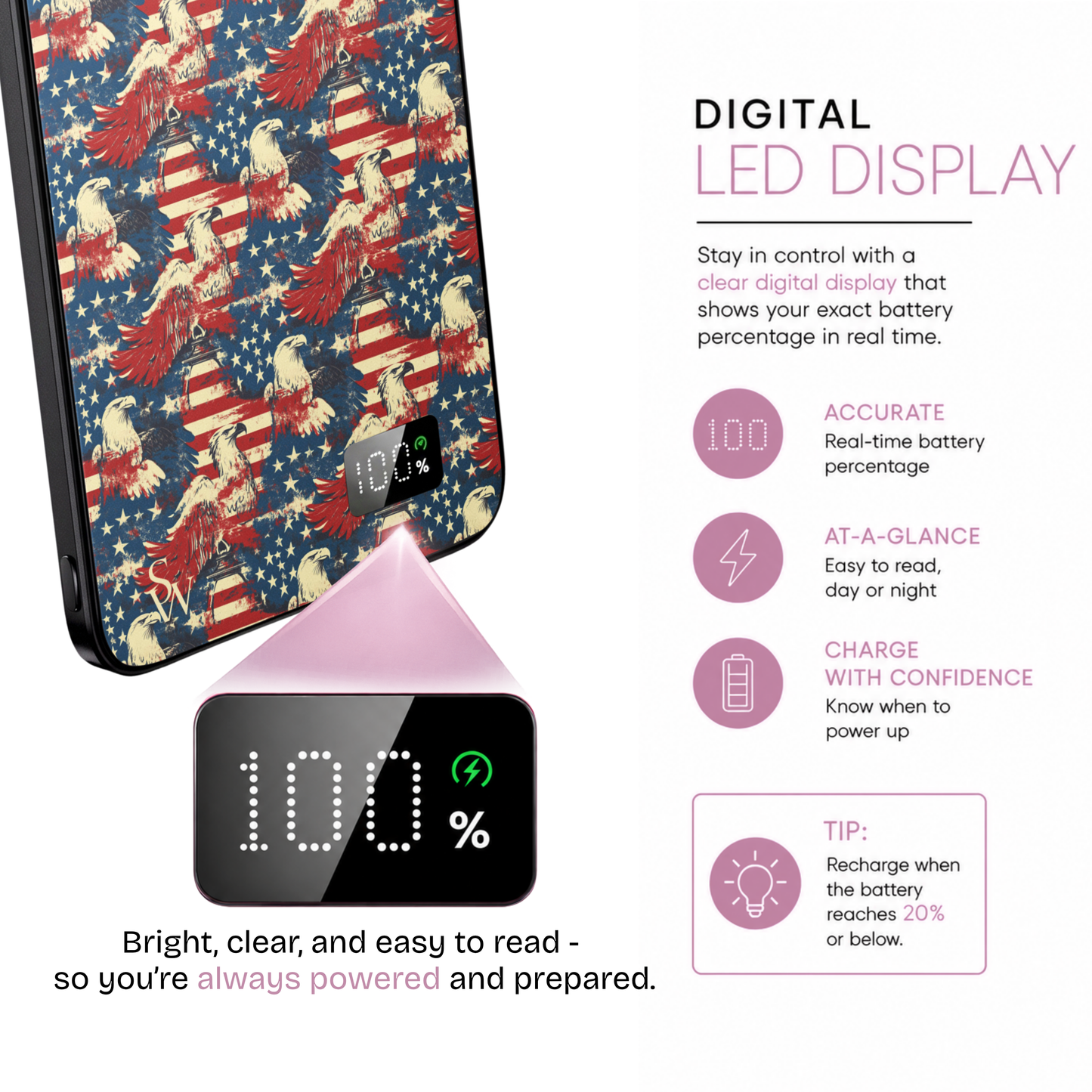 Old Glory Power Bank