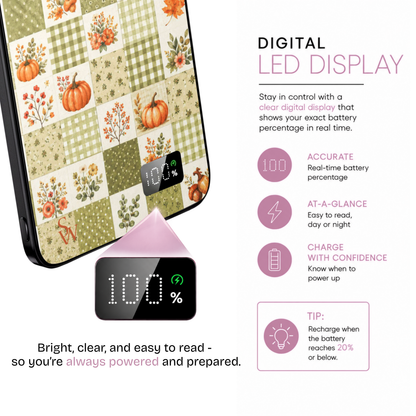 Pumpkin Patchwork MagSafe Power Bank