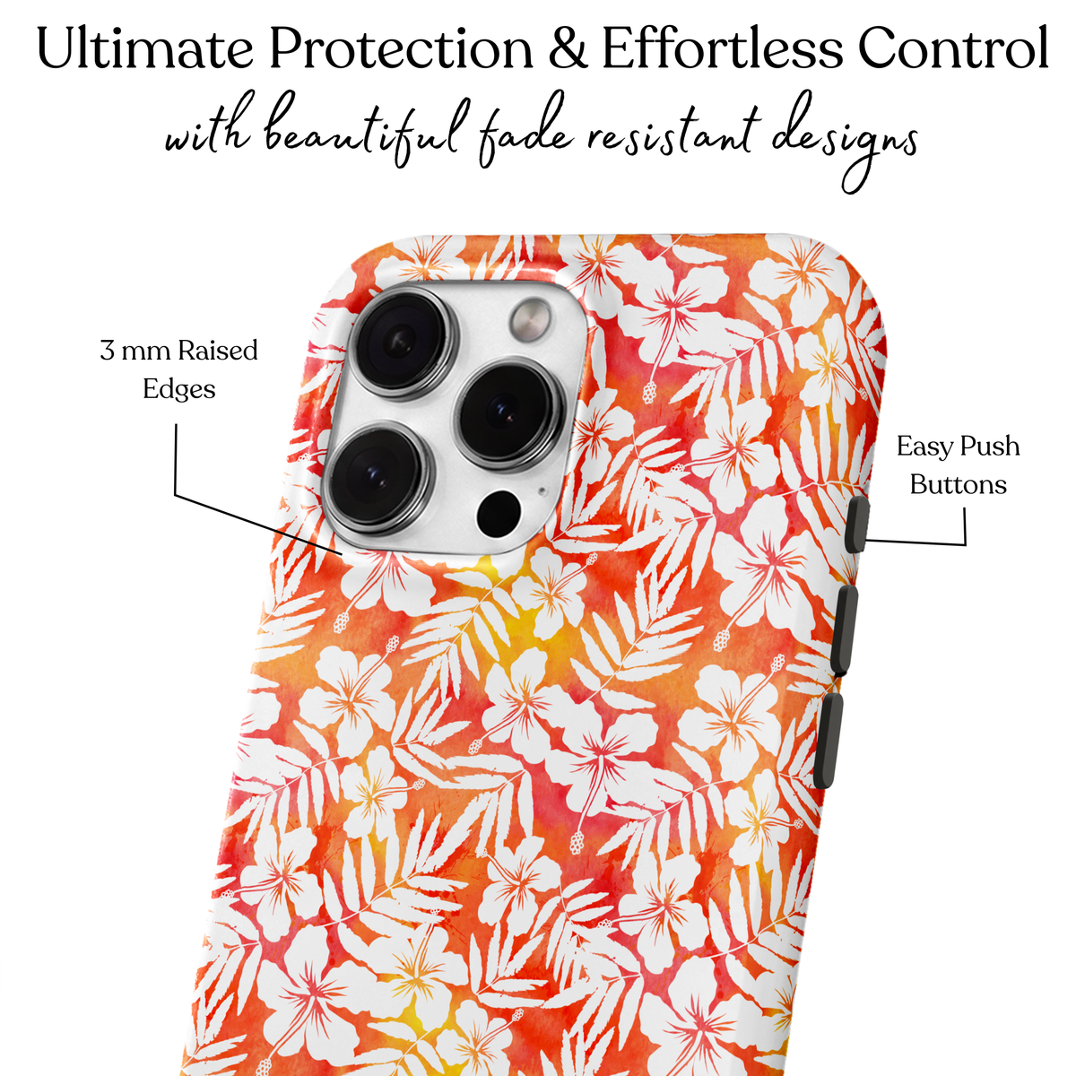 Hibiscus Heatwave MagSafe Phone Case