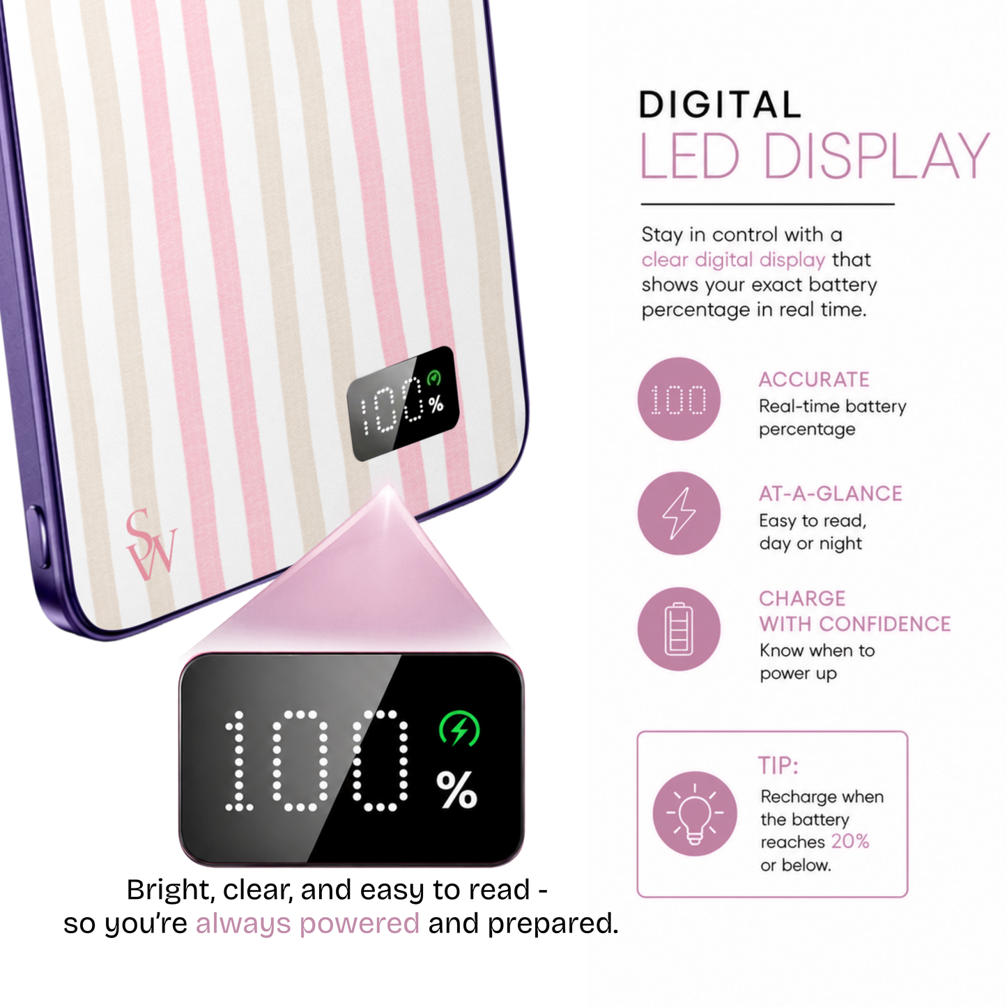 Blush Boardwalk Power Bank